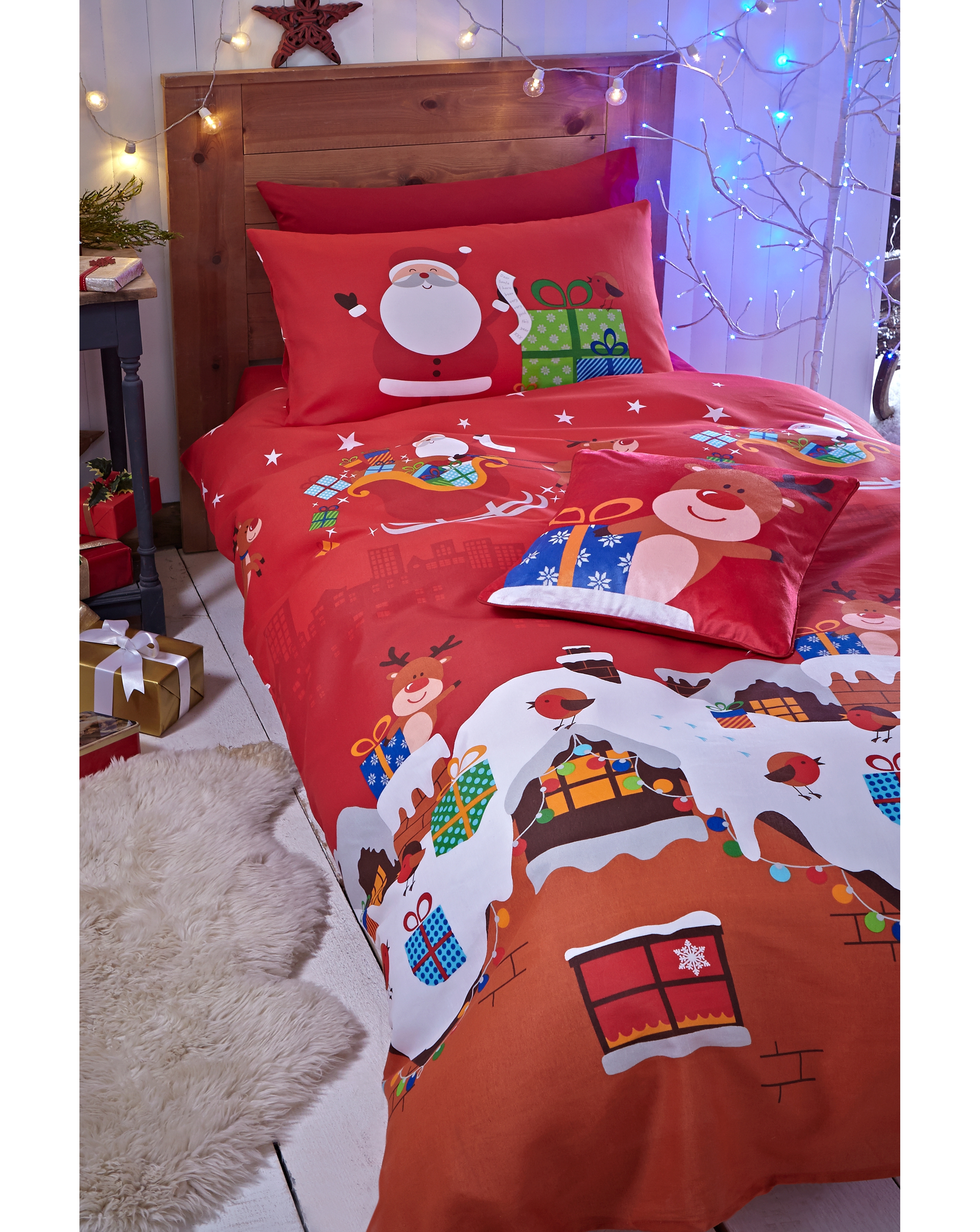 CL Santa's Xmas Presents Duvet Set